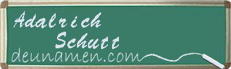 Adalrich Schutt Visitenkarte